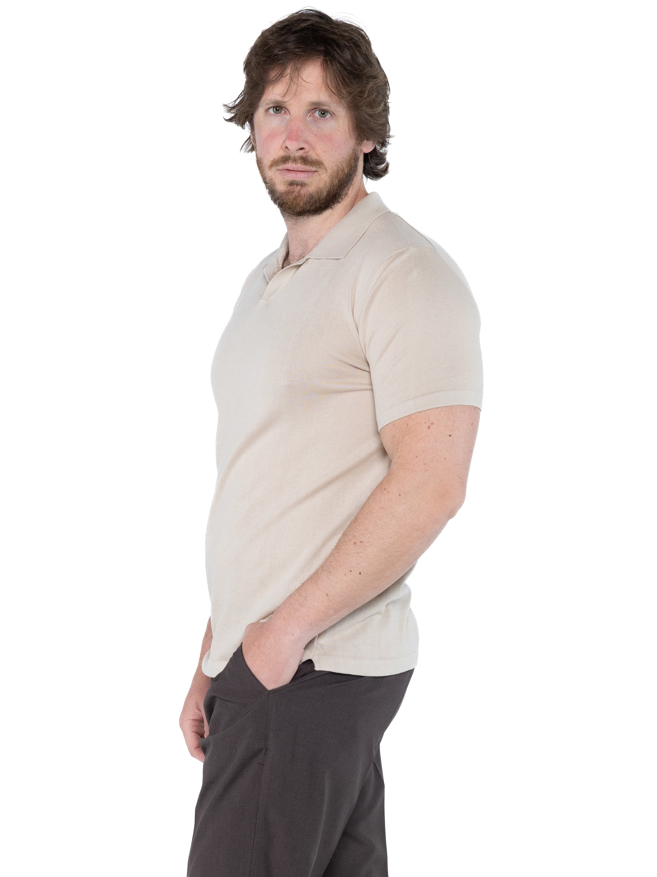 Polo Derby beige