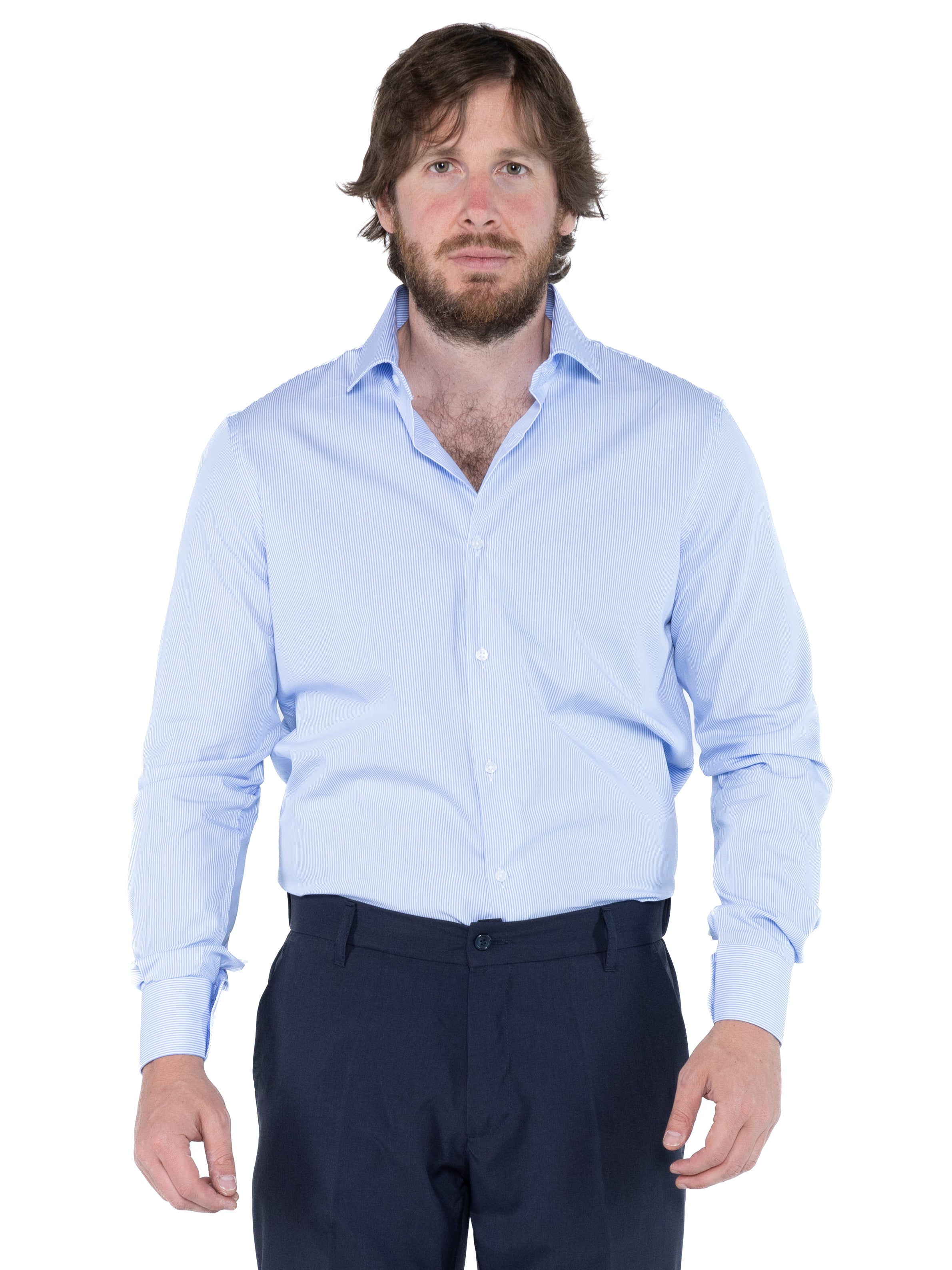 Camicia Golf rigo cielo
