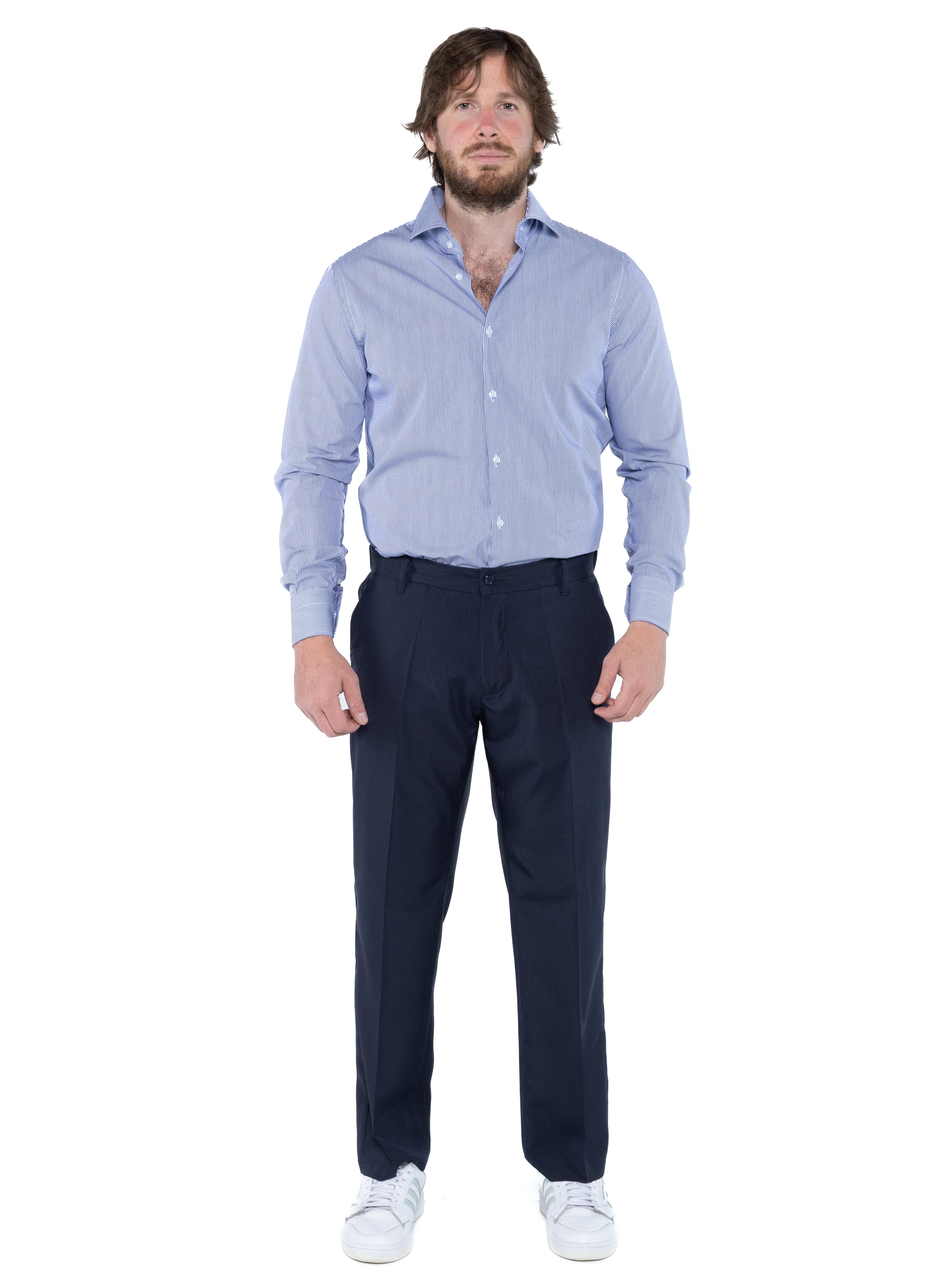 Camicia Golf rigo blu