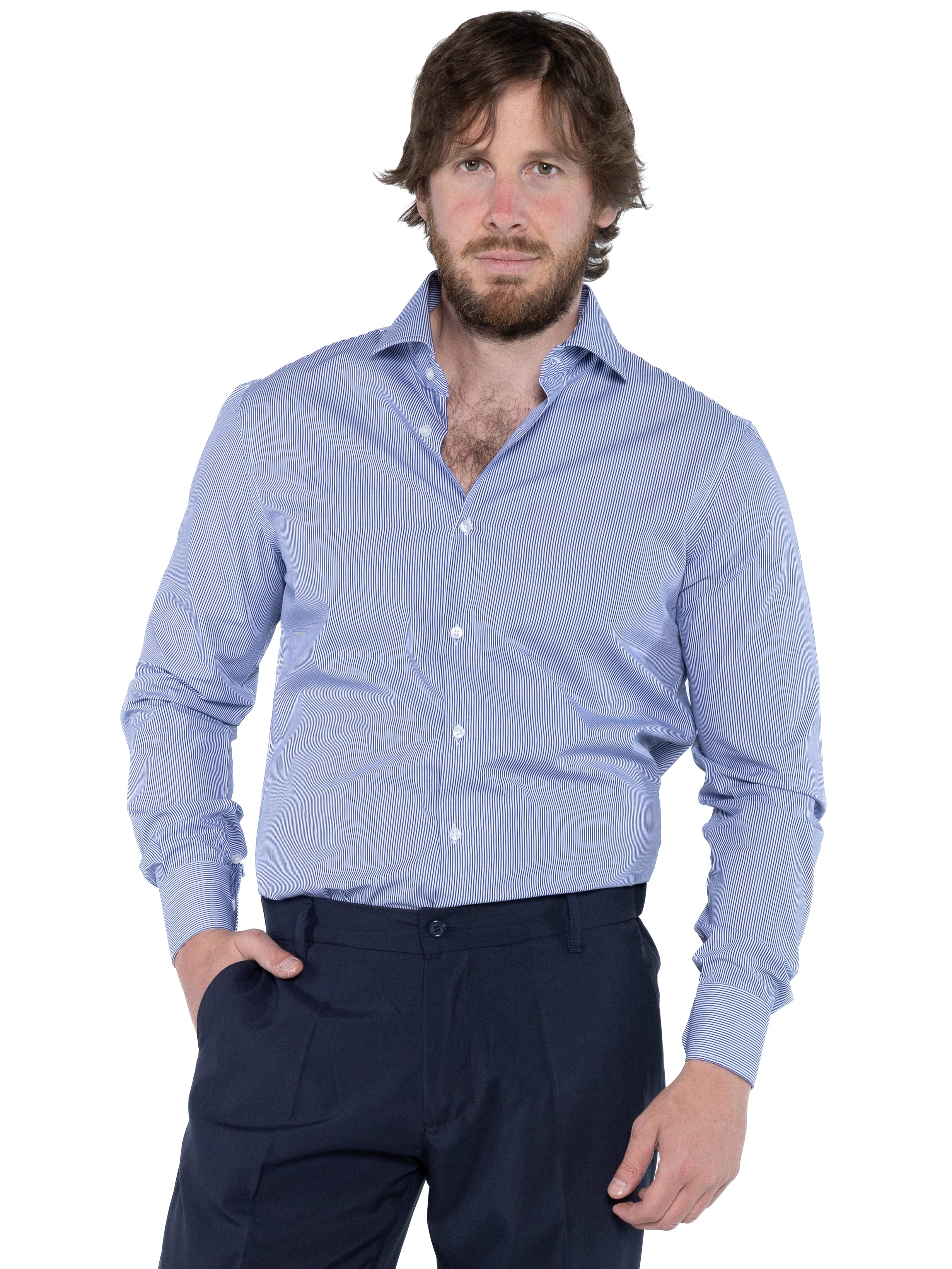 Camicia Golf rigo blu