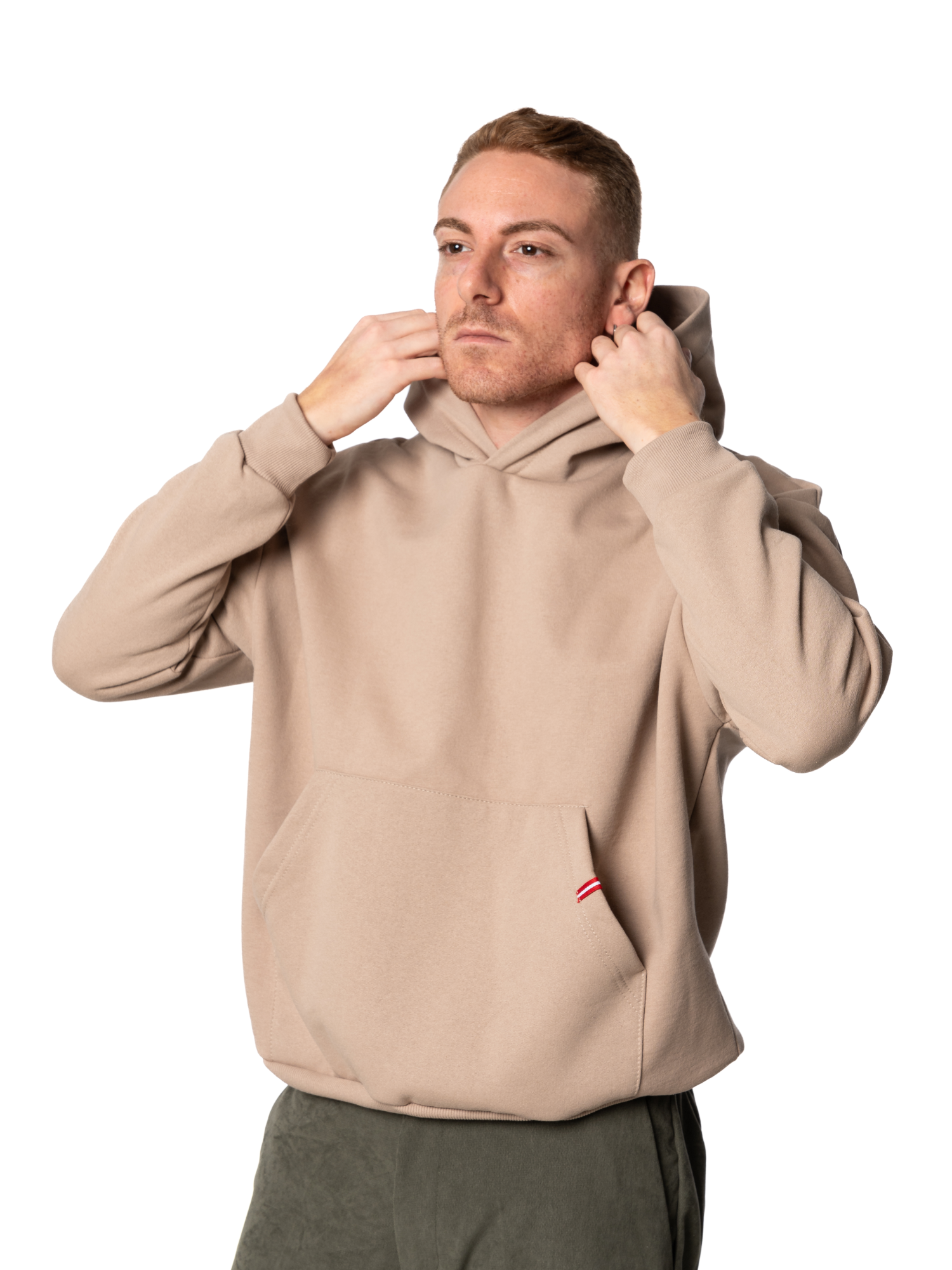Felpa Box beige
