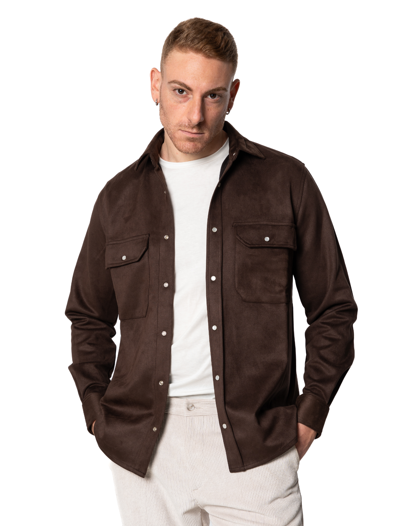 Camicia Amarillo testa di moro