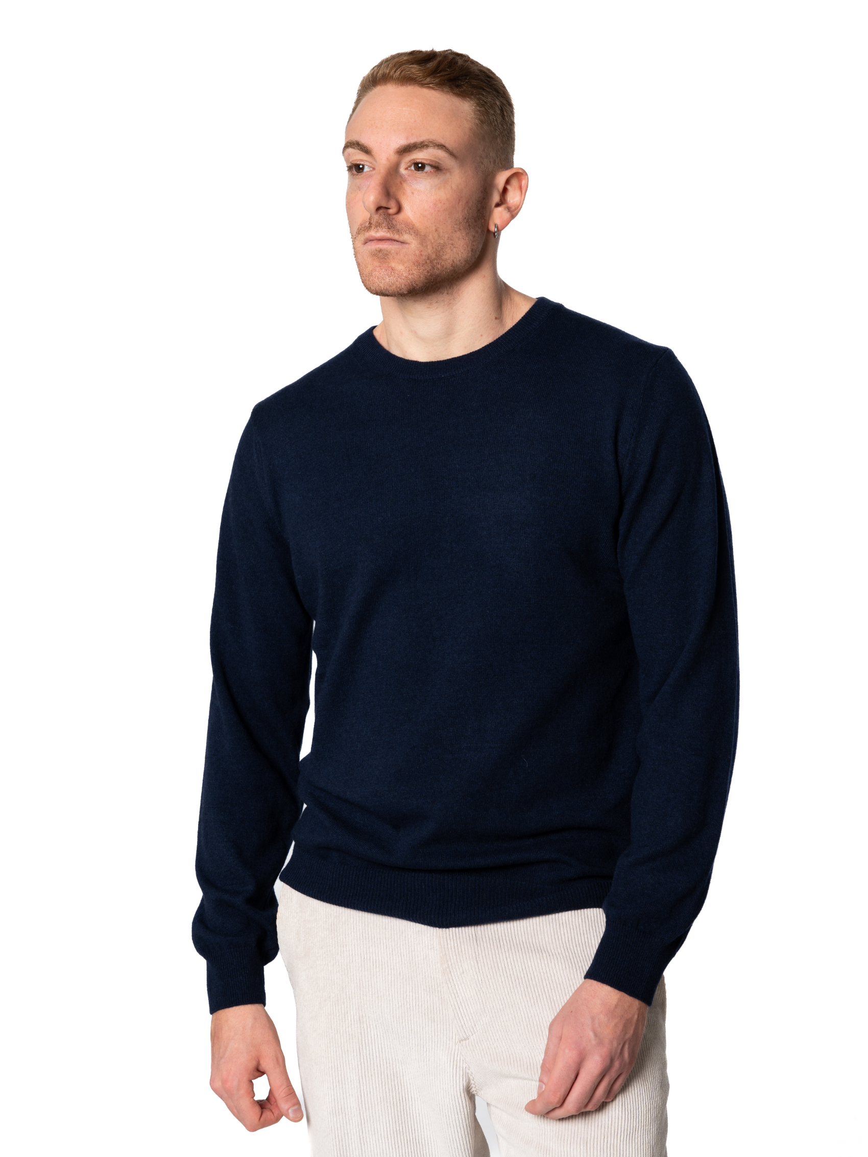 Pullover Kashmir blu
