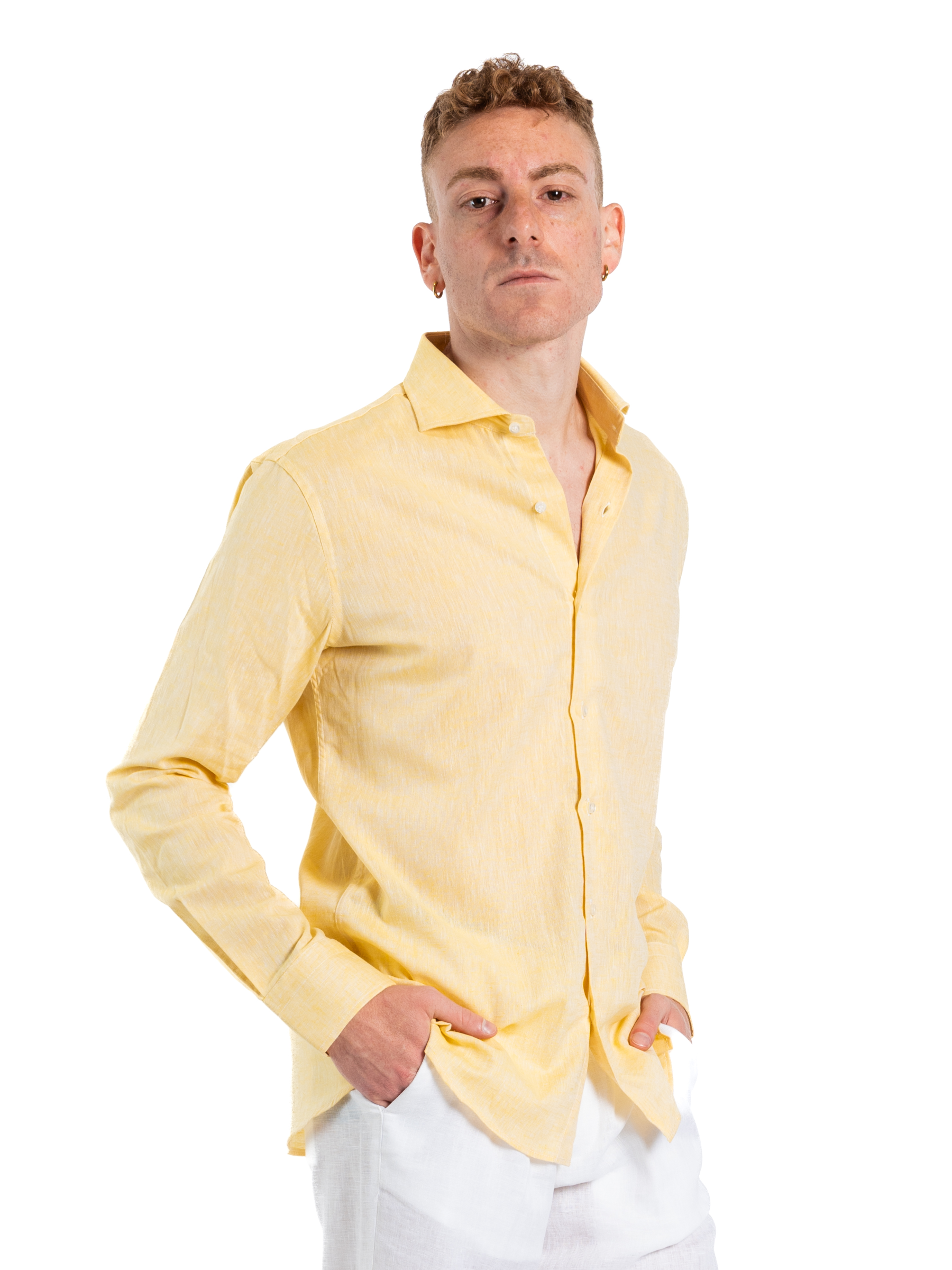Camicia Positano Gialla
