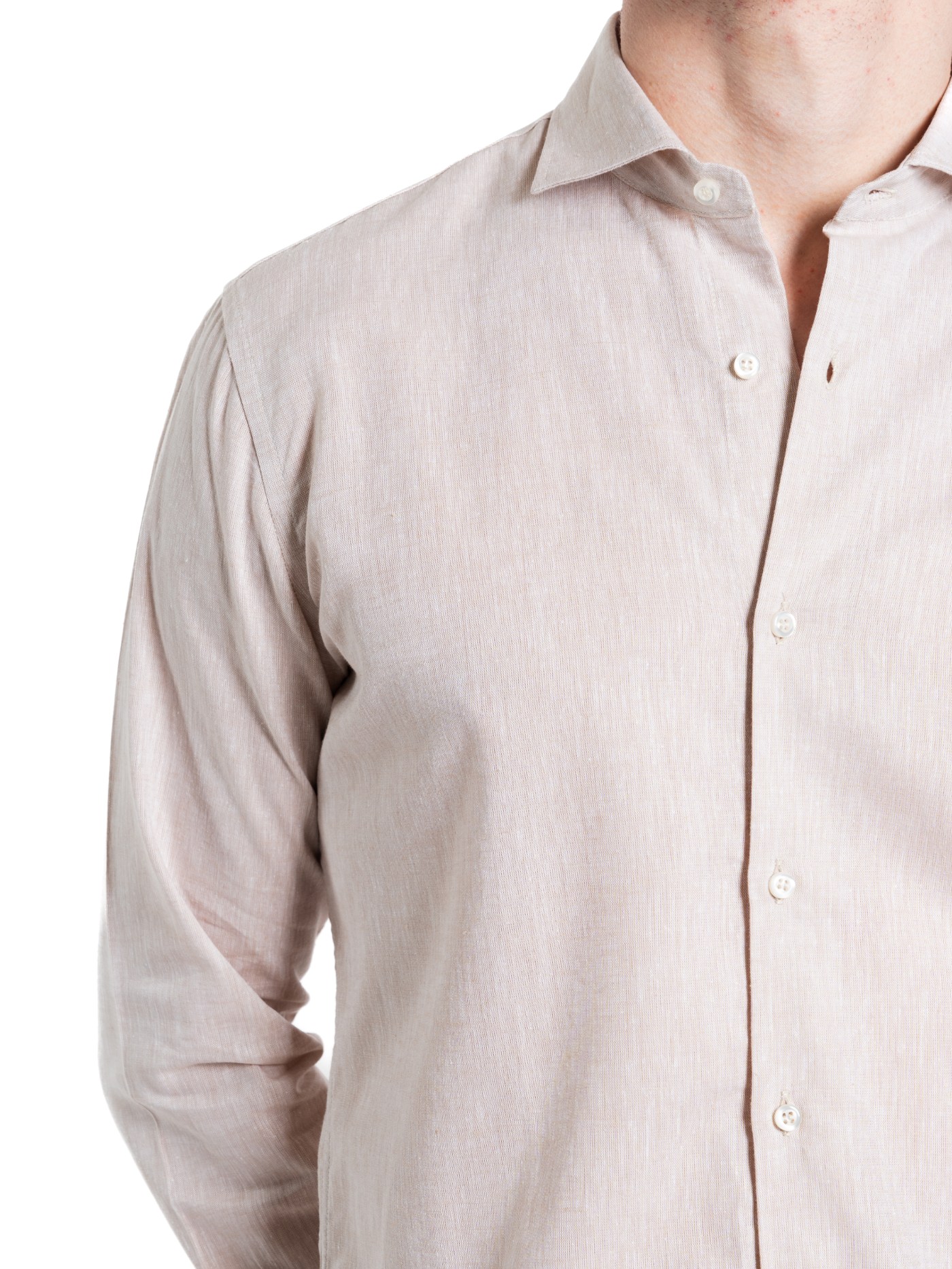 Camicia Positano beige