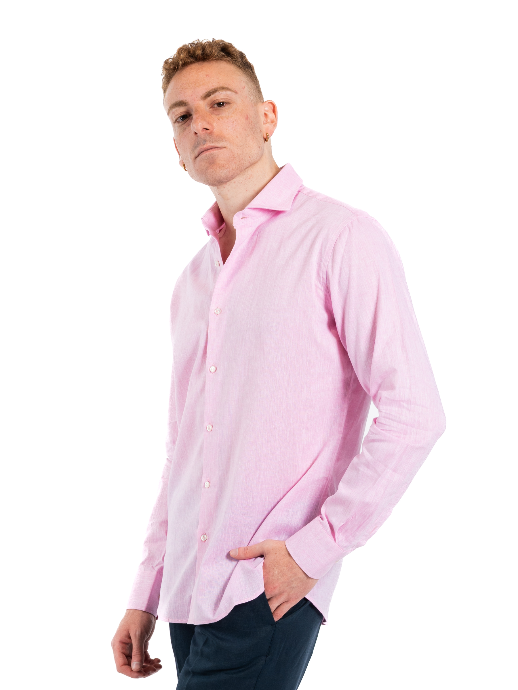 Camicia Positano rosa