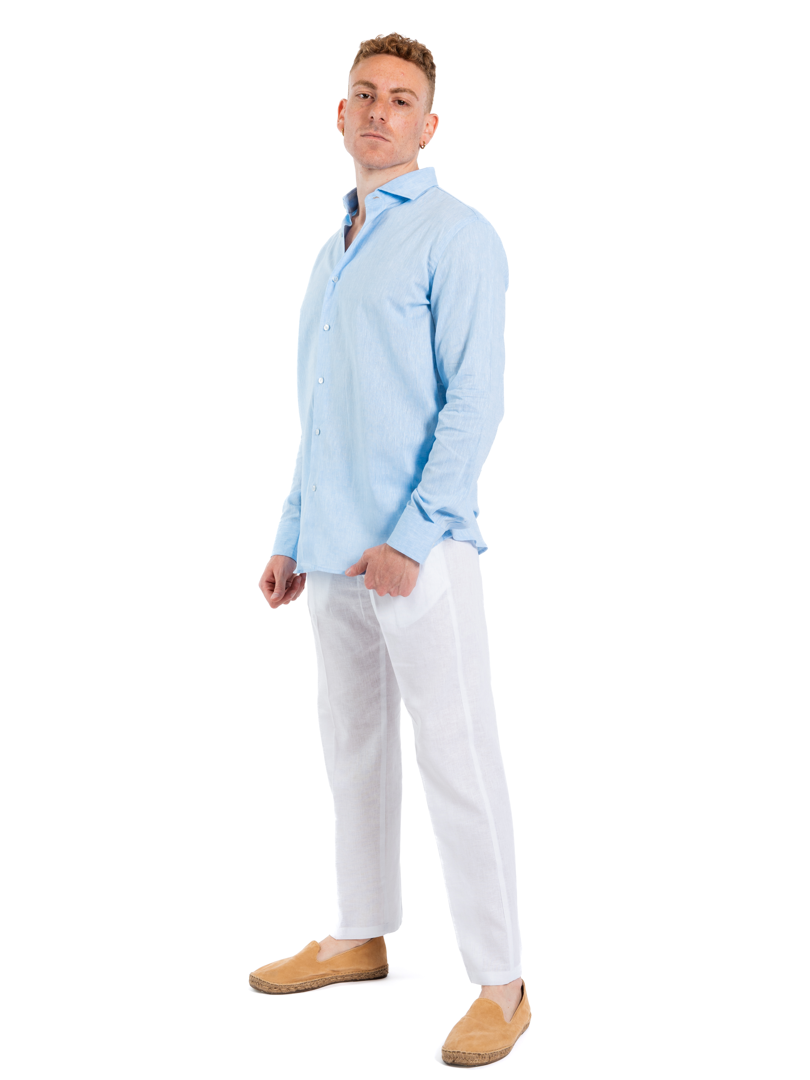 Camicia Positano cielo