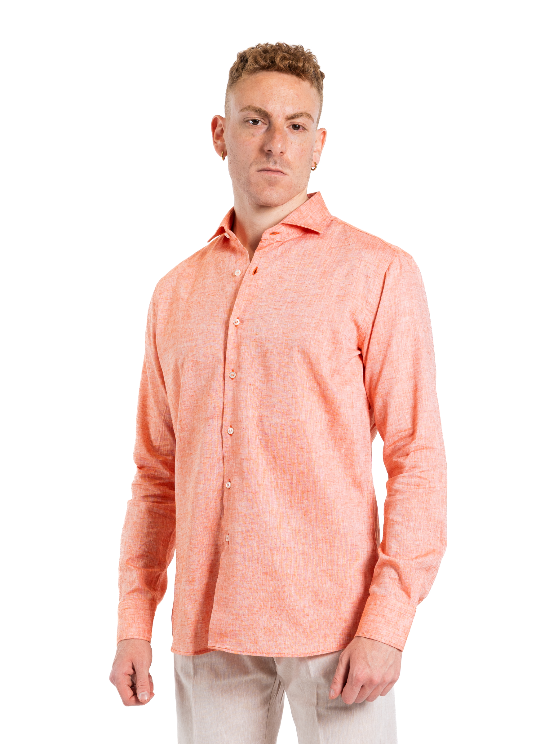 Camicia Positano arancio