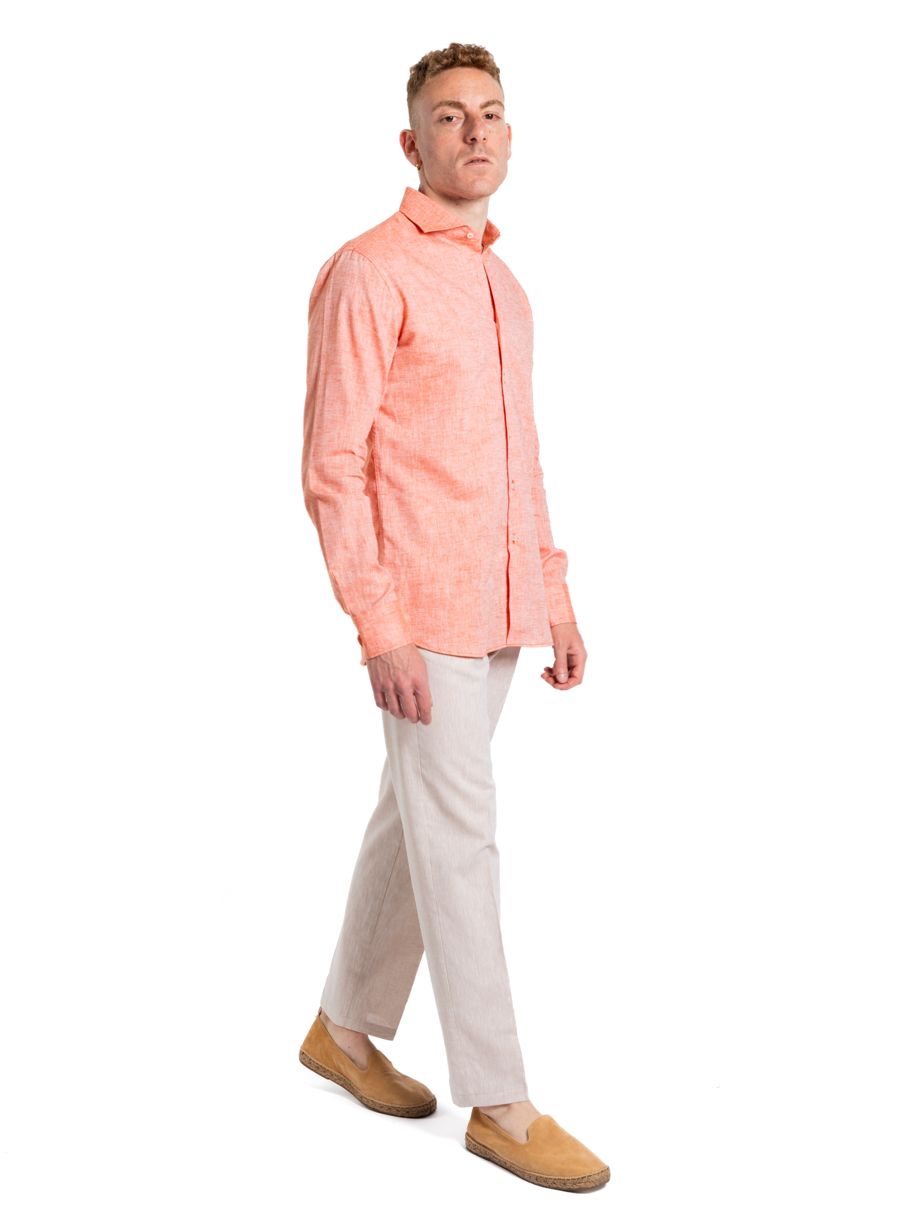 Camicia Positano arancio