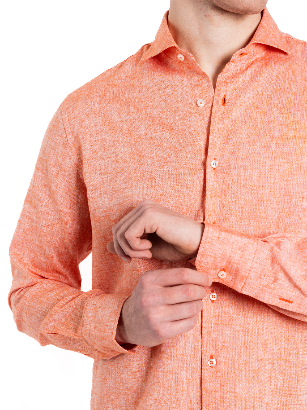 Camicia Positano arancio