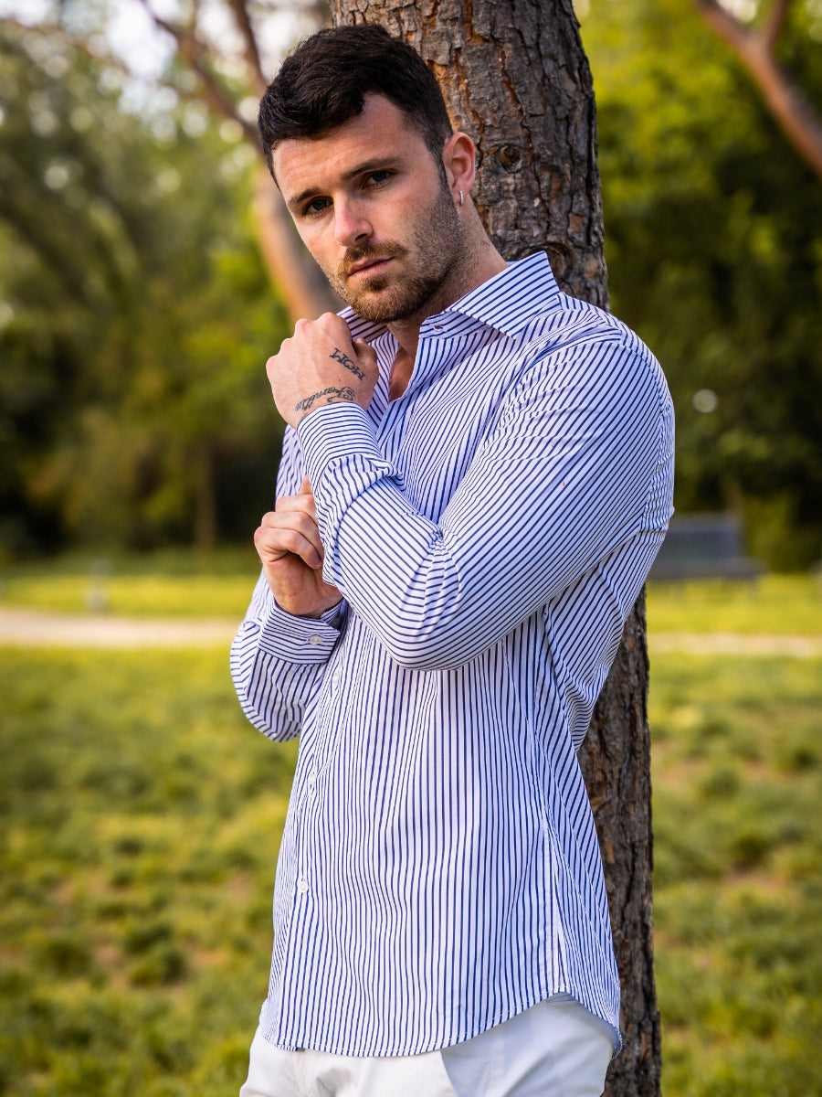 Camicia Cotton Navy