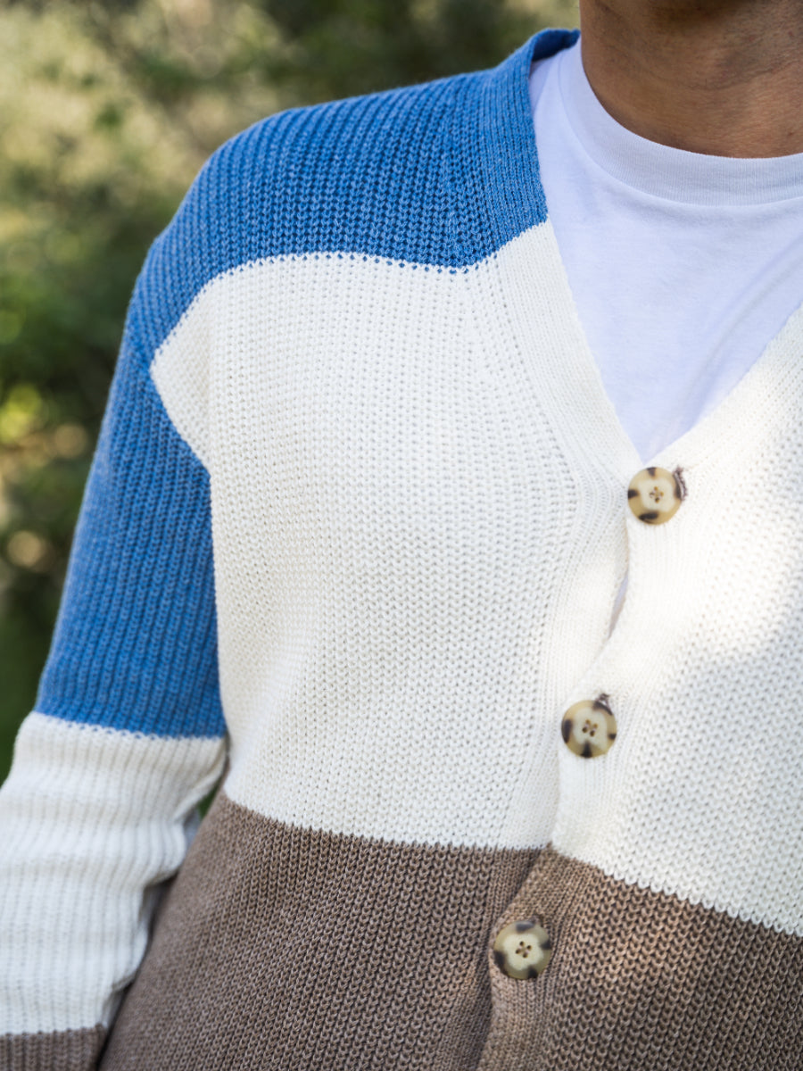 Cardigan Tricolor