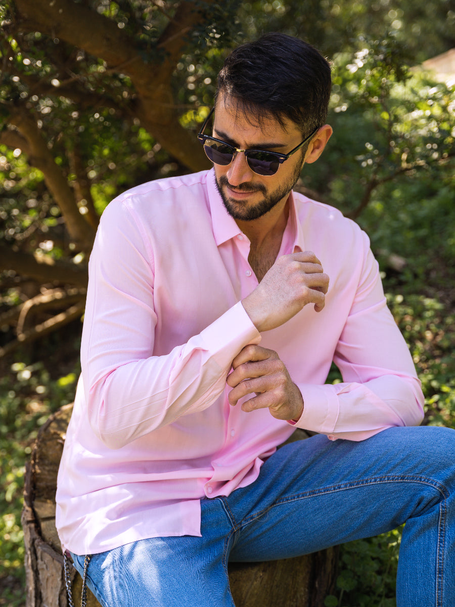Camicia Stromboli rosa