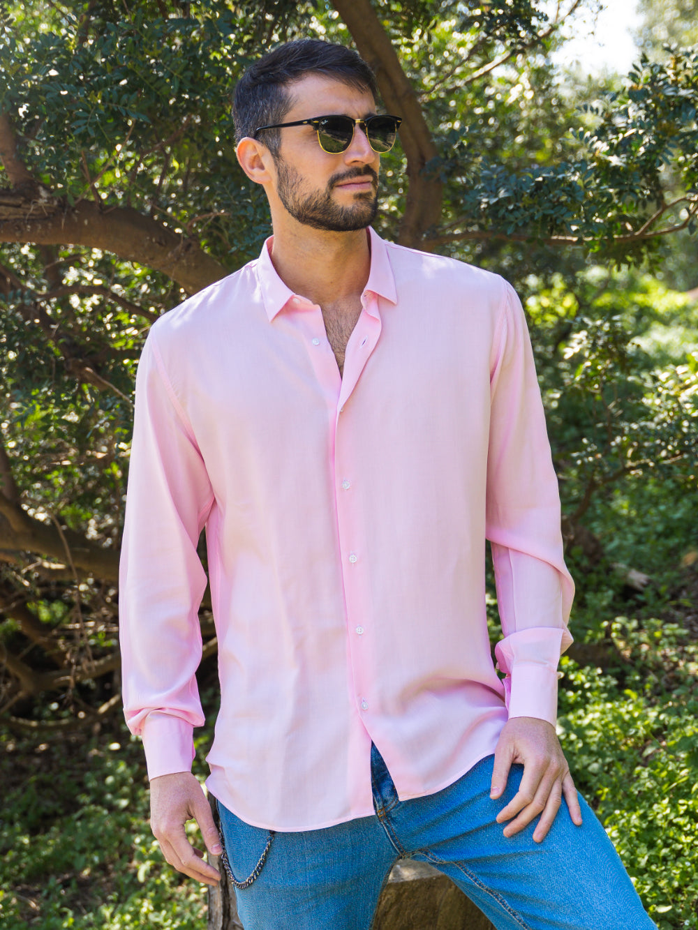 Camicia Stromboli Rosa