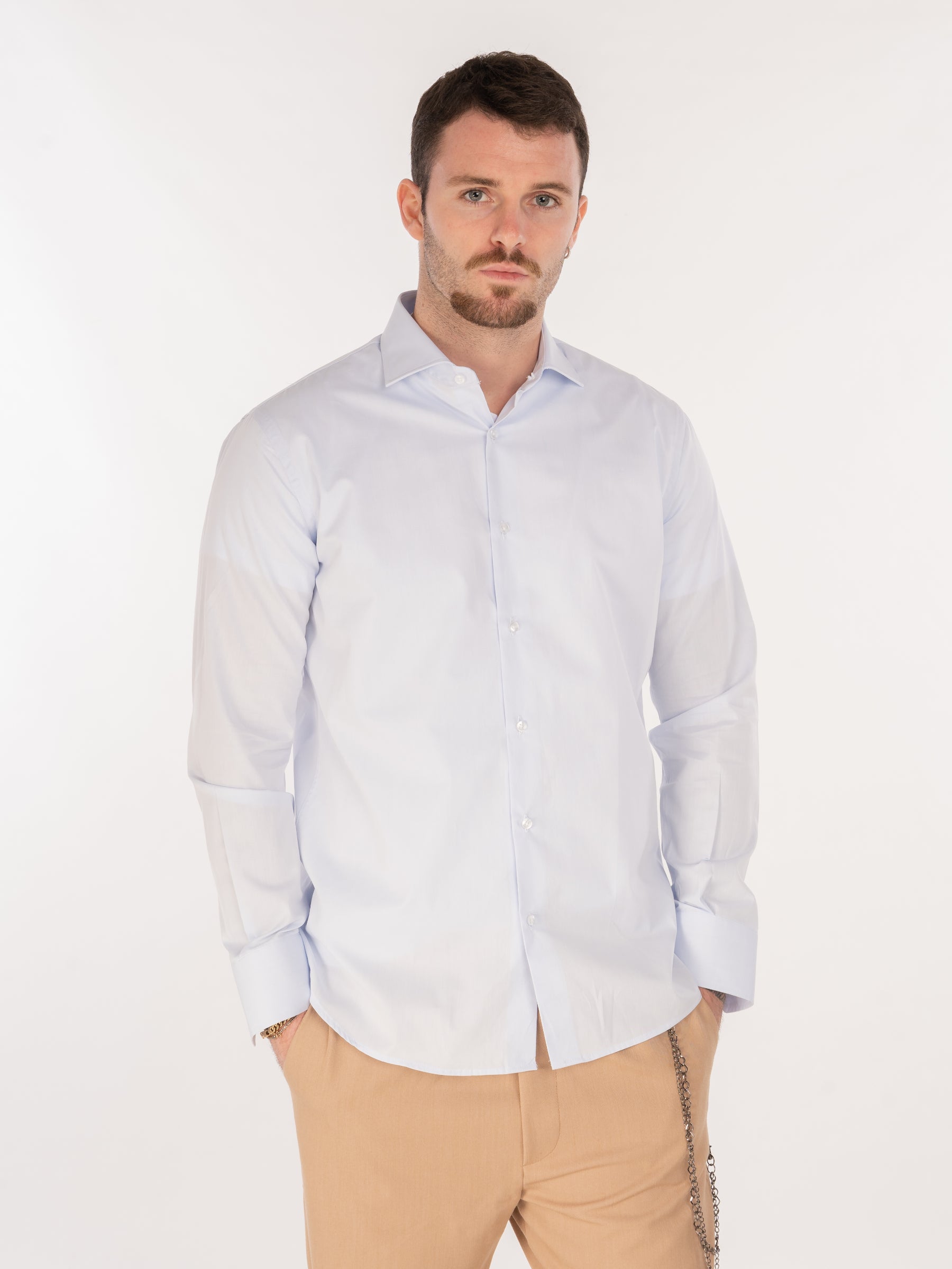 Camicia Elegant Cielo