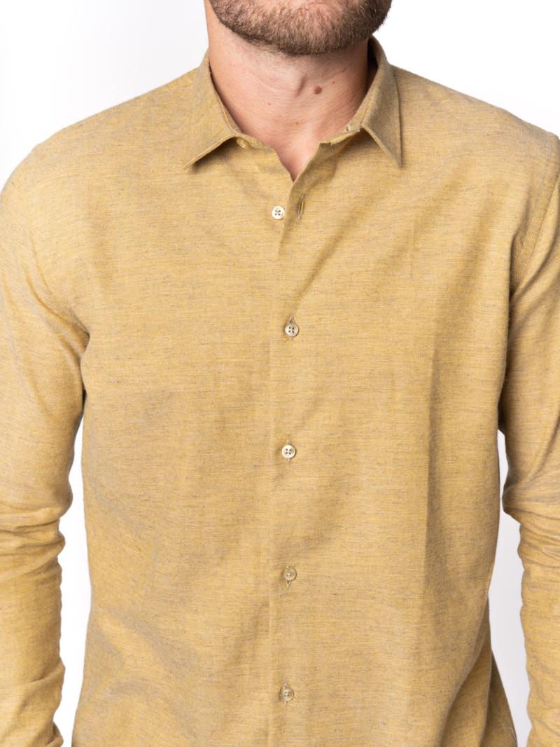 Camicia Santander ocra