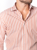 Camicia Cotton rigo largo pesca