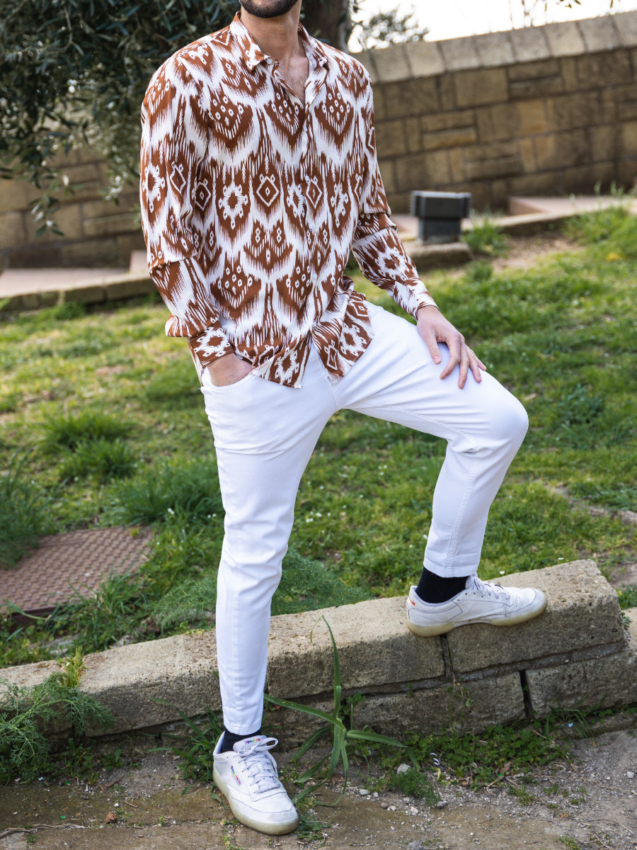 Jeans Liverpool bianco